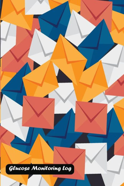 Glucose Monitoring Log: Email Pattern Cover