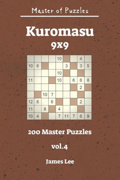 Master Of Puzzles - Kuromasu 200 Master Puzzles 9X9