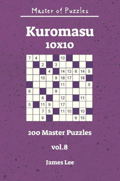 Master Of Puzzles - Kuromasu 200 Master Puzzles 10X10