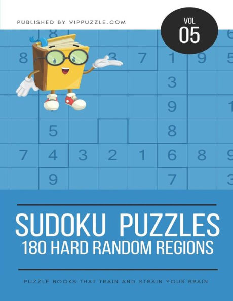 Sudoku Puzzles - 180 Hard Random Region - 9781731529855