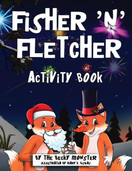 Fisher 'n' Fletcher: Coloring and Rhyming Activity Book (The Zany Fox Twins)