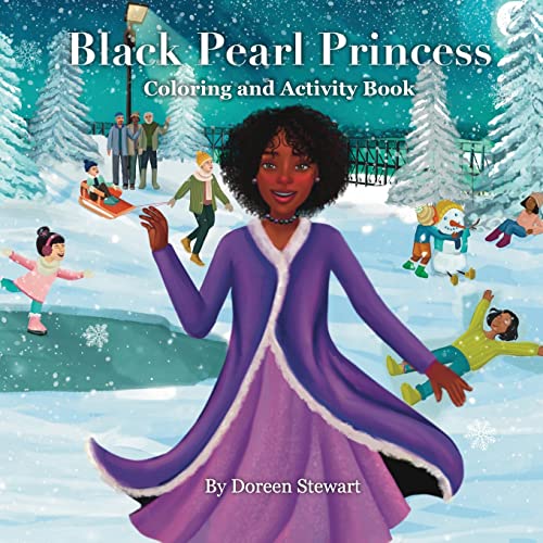 Black Pearl Princess Coloring And Activity Book