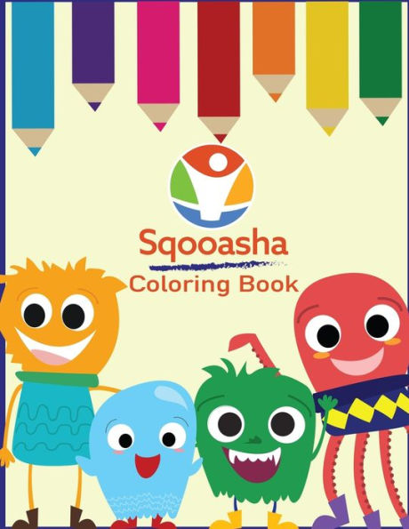 Sqooasha Coloring Book - 9781733536608