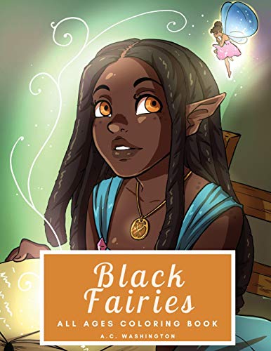 Black Fairies : All Ages Coloring Book