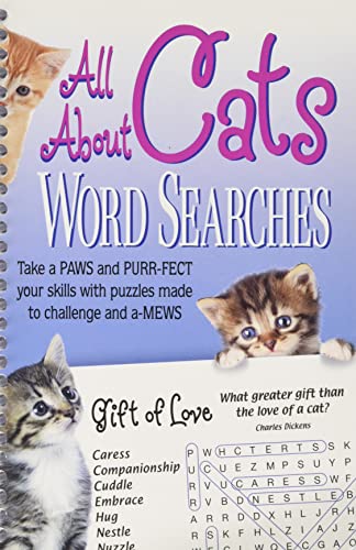 All about Cats Word Searches