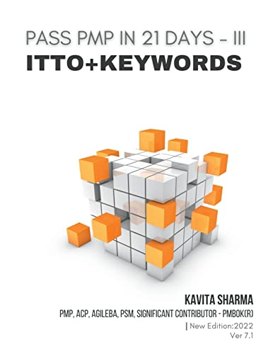 Pass Pmp In 21 Days Iii - Itto + Keywords