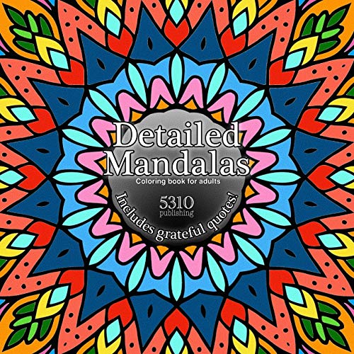 Detailed Mandalas - Includes Grateful Quotes!