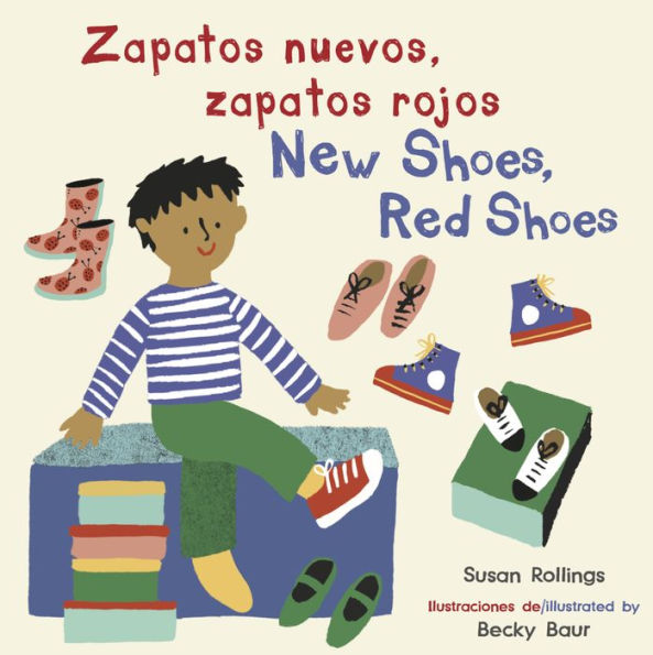 Zapatos Nuevos, Zapatos Rojos / New Shoes, Red Shoes (Child's Play Bilingual Mini-Library) (Spanish And English Edition) - 9781786287328