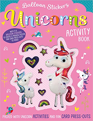 Balloon Stickers Unicorns