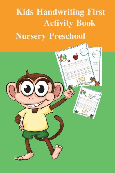 Kids Handwriting First: Activity Book for Letter Tracing Learn the English development Nursery Preschool A B C Included for lowercase