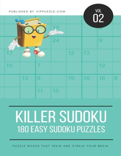 Killer Sudoku - 180 Easy Sudoku Puzzles (Volume) - 9781790246427