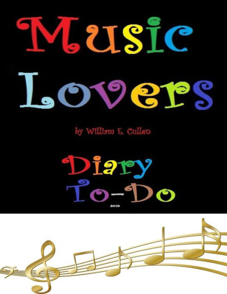 Music Lovers : Diary To-Do 2019