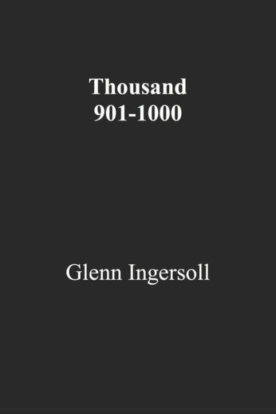 Thousand 901-1000