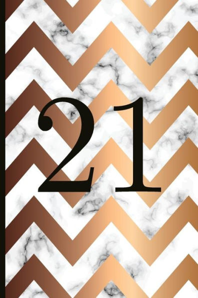 21: A Beautiful 21th Birthday Gift And Keepsake To Write Down Special Moments - 9781791950804
