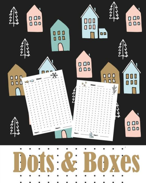 Dots and Boxes: Game Book (110 Games): Travel Games |Logic & Brain Teasers