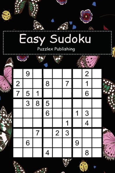 Easy Sudoku: Sudoku Puzzle Game For Beginers With Beautiful night butterflies flying cover