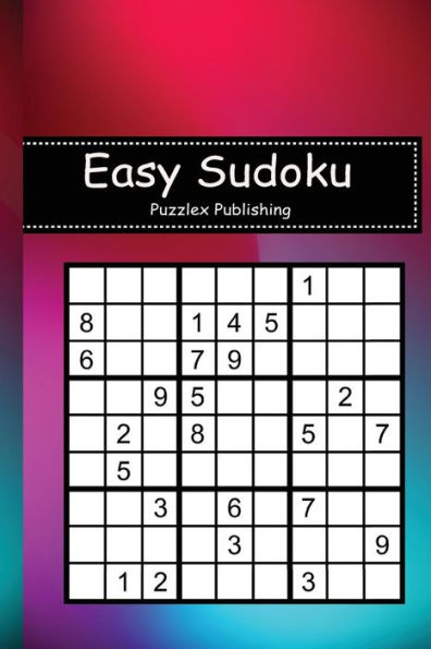Easy Sudoku: Sudoku Puzzle Game For Beginers With abstract modern style cover