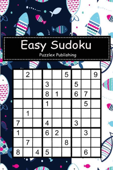 Easy Sudoku: Sudoku Puzzle Game For Beginers With Doodle fish style cover