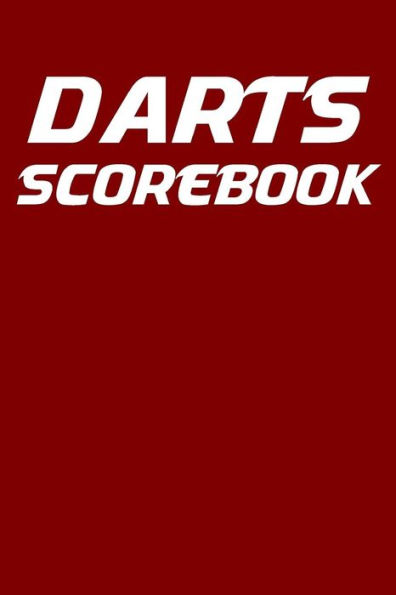 Darts Scorebook: 6x9 darts scorekeeper with checkout chart and 100 scorecards - 9781794696167