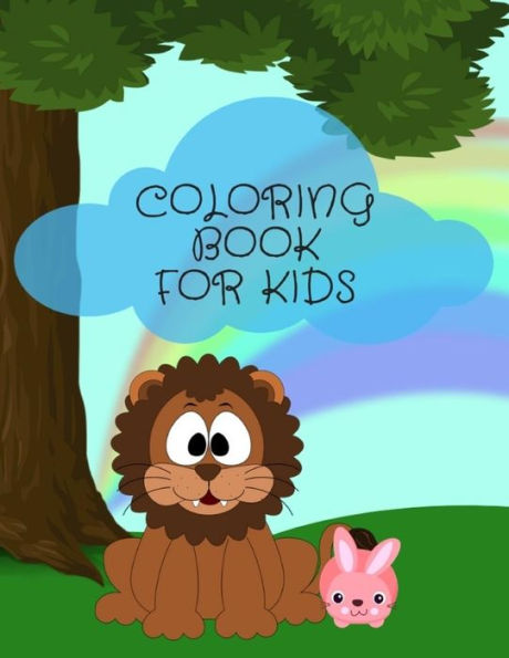 COLORING Book For Kids: Ages 4-8 Childhood Learning, Preschool Activity Book 100 Pages Size 8x10 Inch (Coloring Activity Book for Kids) - 9781795032698