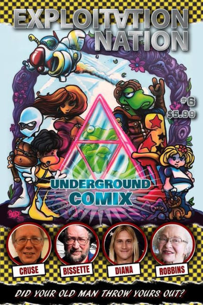 Exploitation Nation #6: UNDERGROUND COMIX: Cover A: BODE