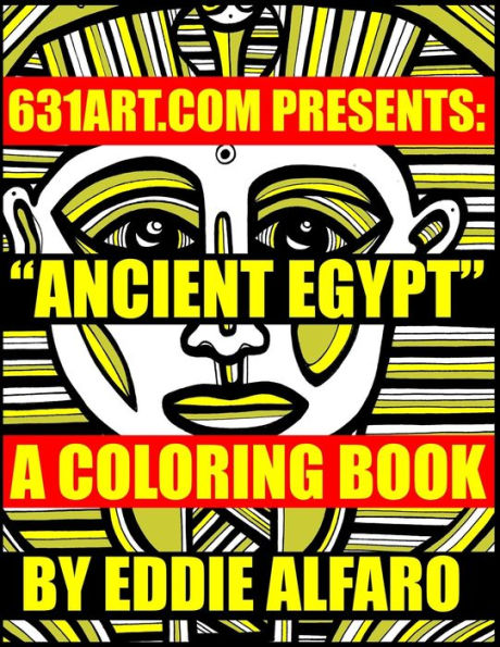 Antiguo Egipto: Un libro para colorear (631 libros para colorear)