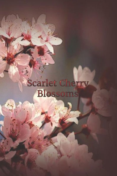 Scarlet Cherry Blossoms: Framed Pages