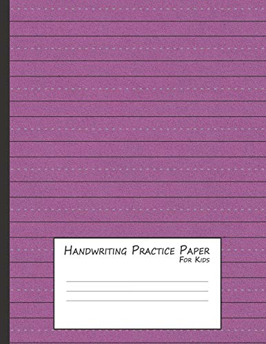 Handwriting Practice Paper For Kids: A Workbook For Learning To Write Alphabets & Numbers ????? Maroon Foam (Writing Exercise Stationery)