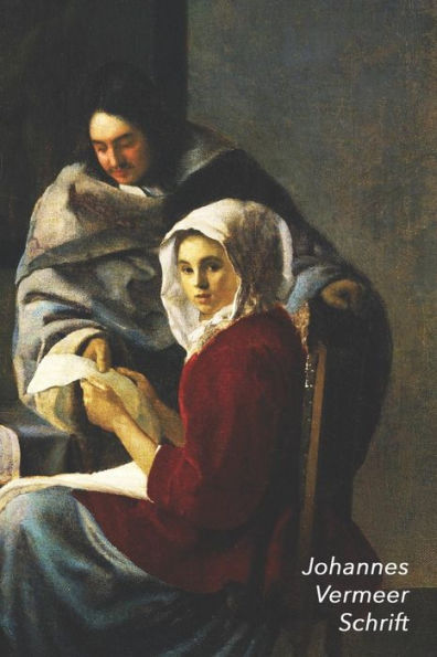 Johannes Vermeer Schrift: Onderbreking van de Muziek | Artistiek Dagboek voor Aantekeningen | Stijlvol Notitieboek | Ideaal Voor School, Studie, Recepten of Wachtwoorden (Dutch Edition)