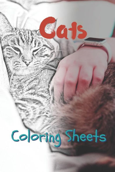 Hojas para colorear de gatos: 30 dibujos de gatos, hojas para colorear de relajación para adultos, libro para colorear para niños, para niñas, volumen 5