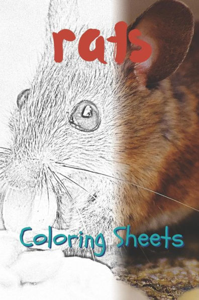 Rat Coloring Sheets: 30 Rat Drawings, Coloring Sheets Adults Relaxation, Coloring Book For Kids, For Girls - 9781797739359