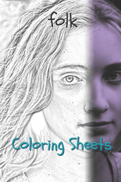 Folk Coloring Sheets: 30 folk drawings,coloring sheets adults relaxation, coloring book for kids, for girls, volume 5