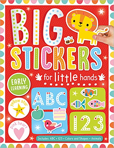 Big Stickers For Little Hands Early Learning - 9781800581760