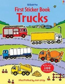 First Sticker Book Trucks (First Sticker Books)