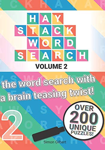 Haystack Word Search: Volume 2 - The word search with the brain teasing twist! (Haystack Word Searches (standard print))