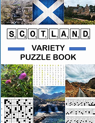 Scotland Variety Puzzle Book - 9781838488918