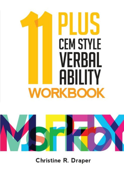 11 Plus CEM Style Verbal Ability Workbook (11 Plus Mastery Workbooks)