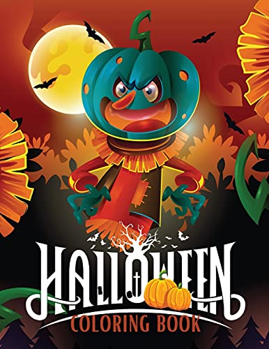 Halloween Coloring Book For Kids: Filled With Fun Halloween Images For Kids! - 9781915084002