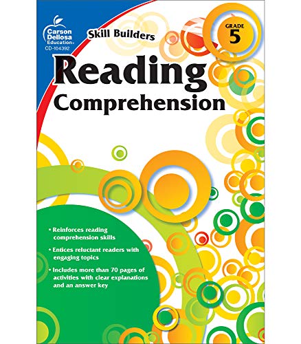 Carson Dellosa | Skill Builders Reading Comprehension Workbook | 5Th Grade, 80Pgs