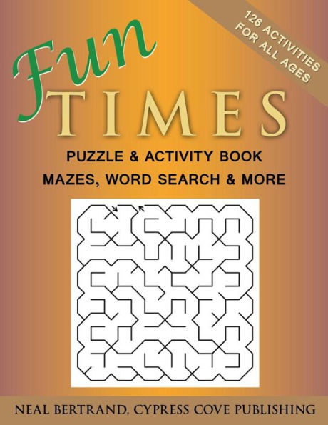 Fun Times Puzzle and Activity Book