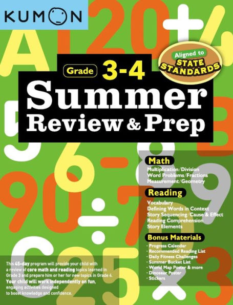 Summer Review And Prep 3-4