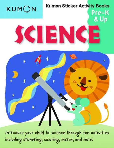 Science Sticker Activity Book: Pre-K And Up
