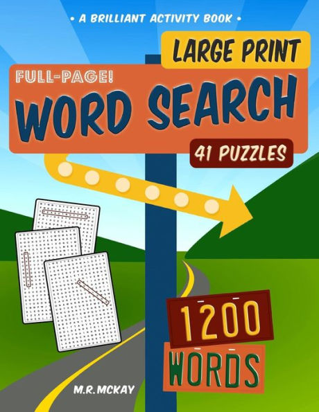 Large Print Word Search Puzzles - 9781944633189