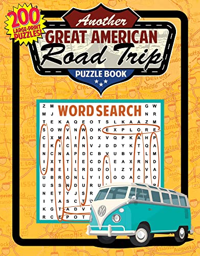 Another Great American Road Trip Puzzle Book (Great American Puzzle Books)