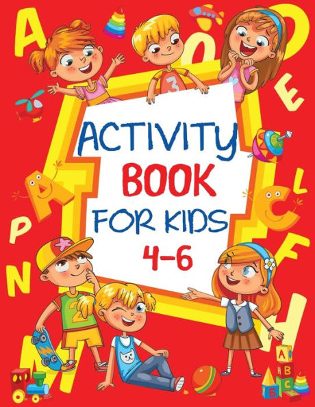 Libro de actividades para niños de 4 a 6 años