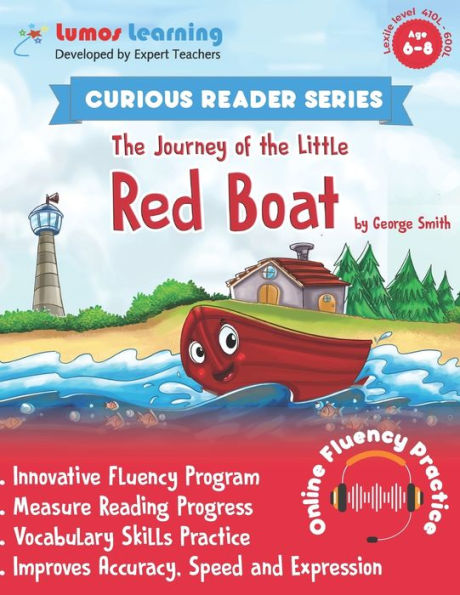 Curious Reader Series: The Journey of the Little Red Boat: A Story from the Coast of Maine (Curious Reader Series by Lumos Learning)