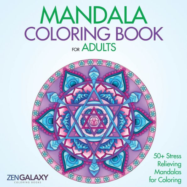 Mandala Coloring Book : 50+ Mandala Designs For Stress Relief