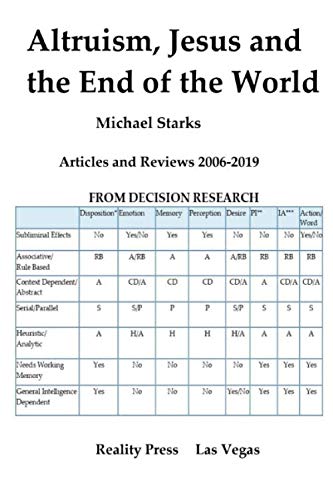 Altruism, Jesus and the End of the World: Articles and Reviews 2006-2019