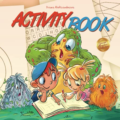 Activity Book : Monsters - Packed Fun Activities for Kids