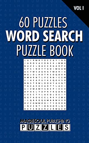 60 Puzzles Word Search Puzzle Book: Fun For All Ages!
